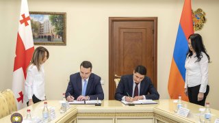 В Армению прибыл руководитель Специальной следственной службы Грузии: подписан меморандум о сотрудничестве (фото)